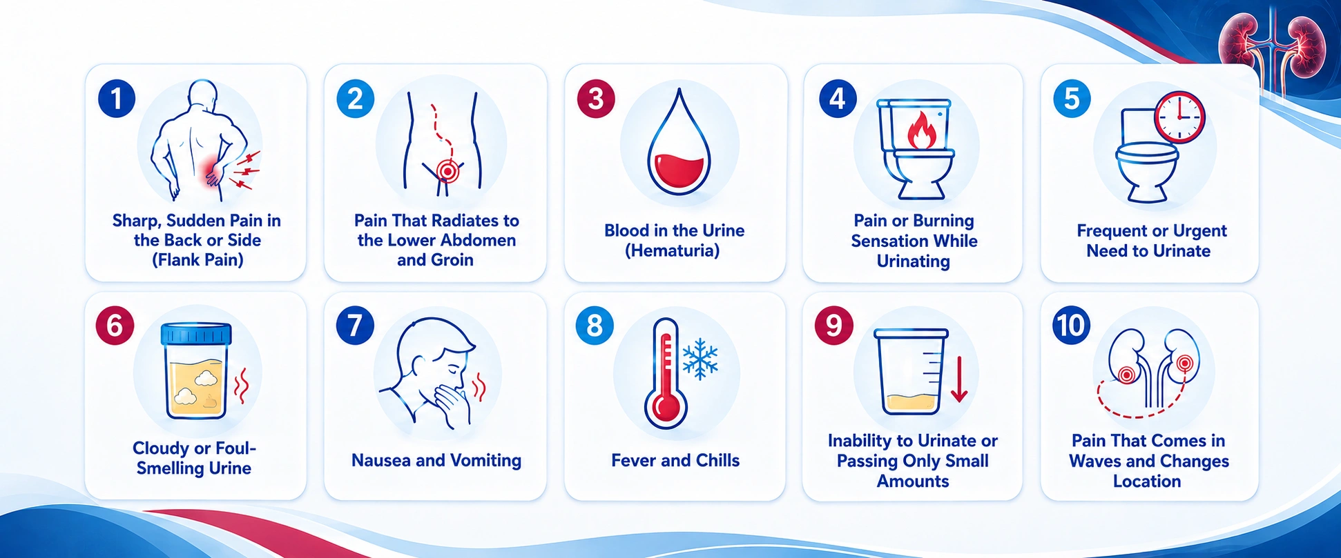 10 Common Kidney Stone Symptoms and Warning Signs