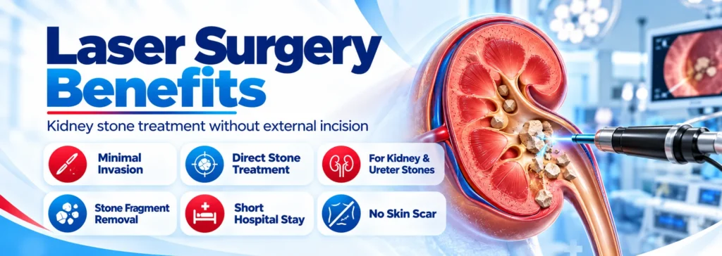 Benefits of Kidney Stone Laser Surgery