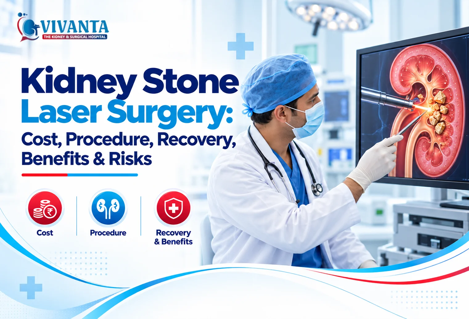 Kidney Stone Laser Surgery Cost, Procedure, Recovery, Benefits & Risks